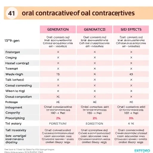 세대별 경구 피임약 비교와 선택 기준